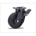 Roda giratória com roda de ferro fundido